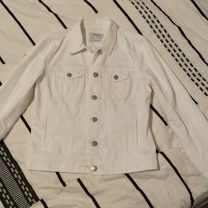 Old navy white denim jacket